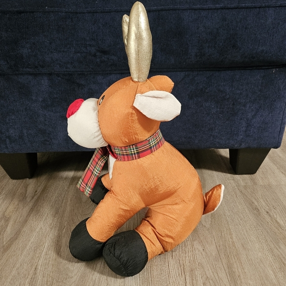✨️Super Cute Stuffed Light Rudolph the Red Nose Reindeer - Picture 4 of 7